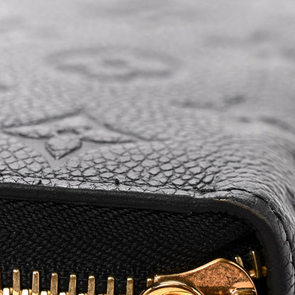 Louis Vuitton Empreinte Zippy Wallet Black 10 of 11