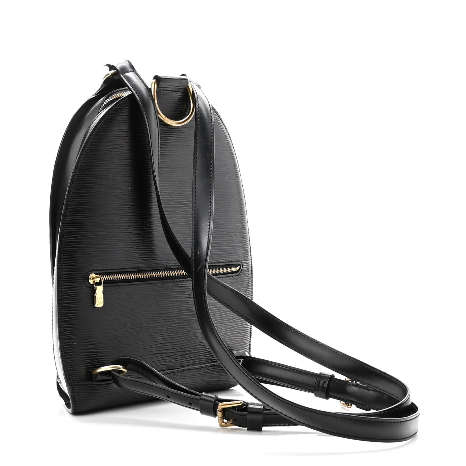 Louis Vuitton Epi Mabillon Backpack Black 3 of 10