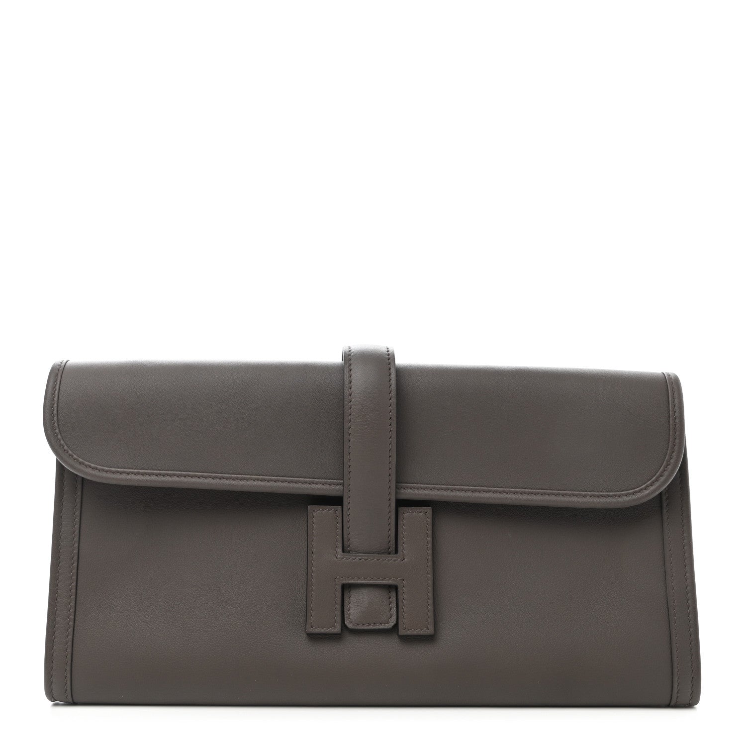 Hermes Swift Jige Elan 29 Clutch Etain 1 of 8