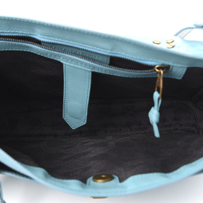 Proenza Schouler Lambskin Medium PS1 Satchel Lagoon 5 of 9