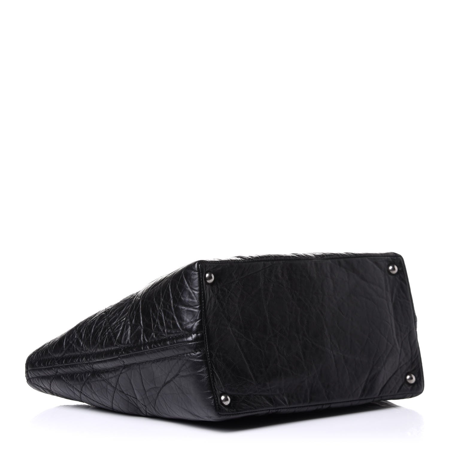 Chanel Calfskin Small Shopping In Moscow Tote Black 3 of 11