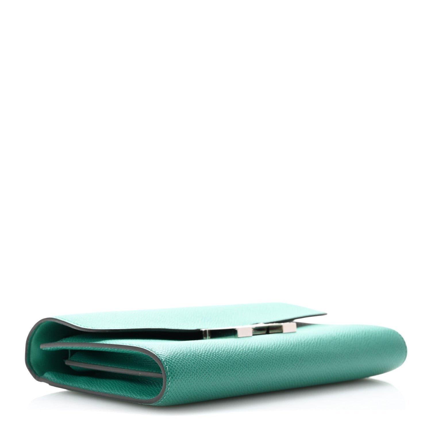 Hermes Epsom Constance Long To Go Wallet Vert Jade Bleu Brume 4 of 15