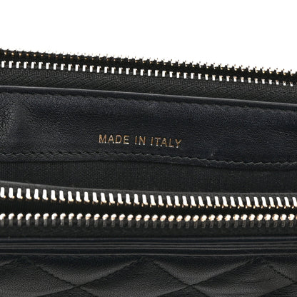 Chanel Calfskin Quilted Small Boy Clutch With Chain Black 7 of 12