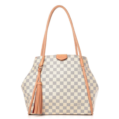 Louis Vuitton Damier Azur Propriano Rose Ballerine 1 of 8