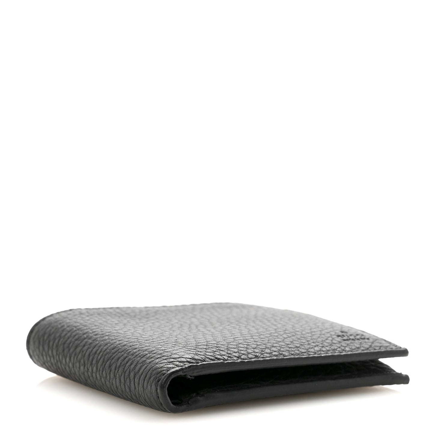 Calfskin Bi-Fold Wallet Black