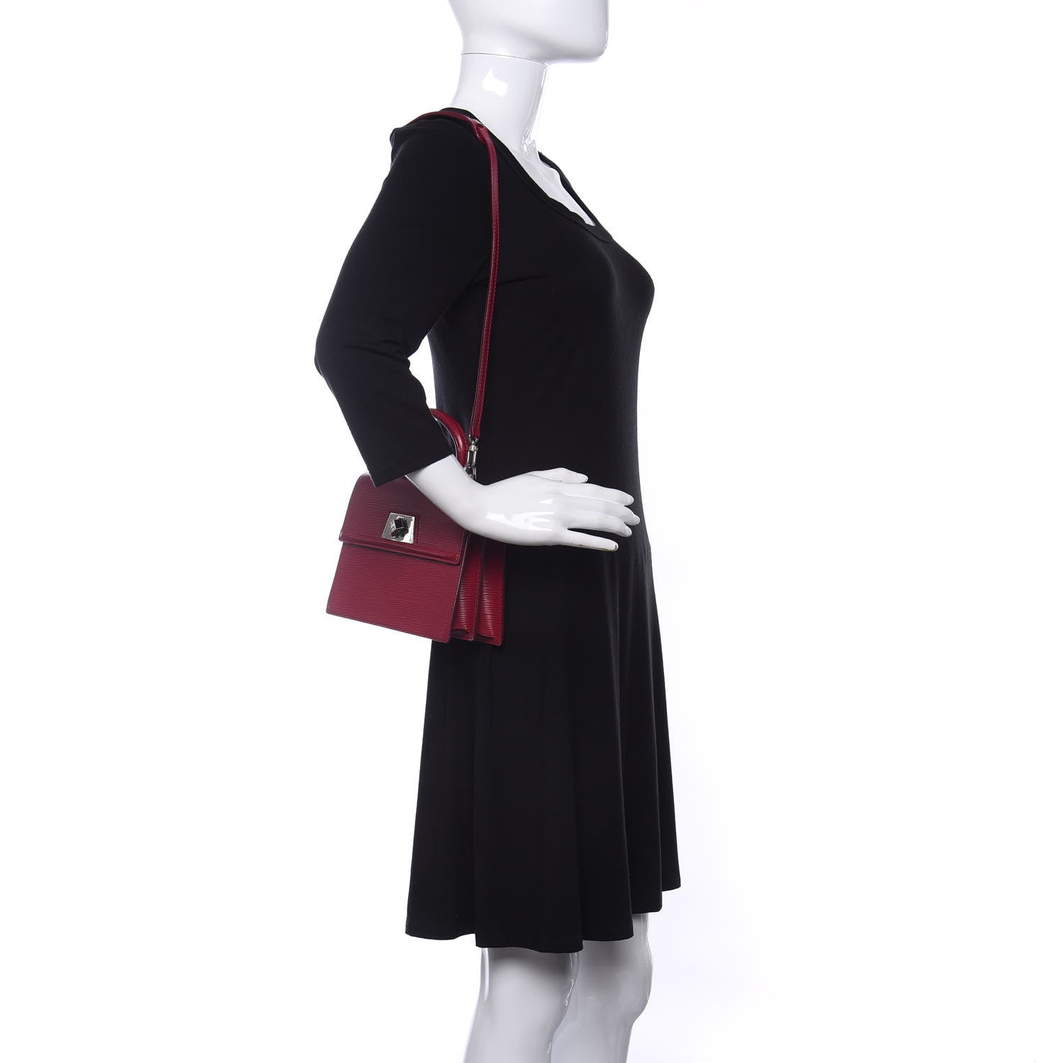 Louis Vuitton Epi Sevigne PM Fuchsia 2 of 10