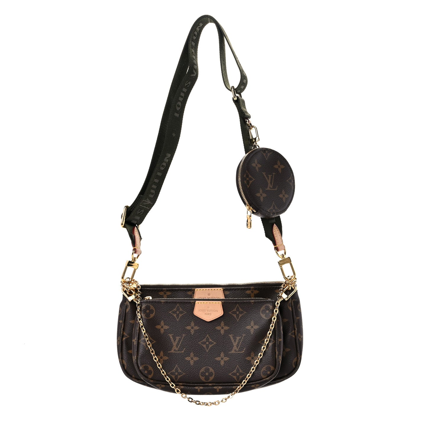 Monogram Multi Pochette Accessories Kaki