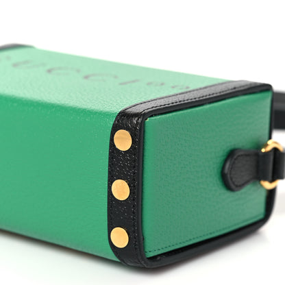 Gucci Grained Calfskin Gucci 100 Mini Bag Green 9 of 10