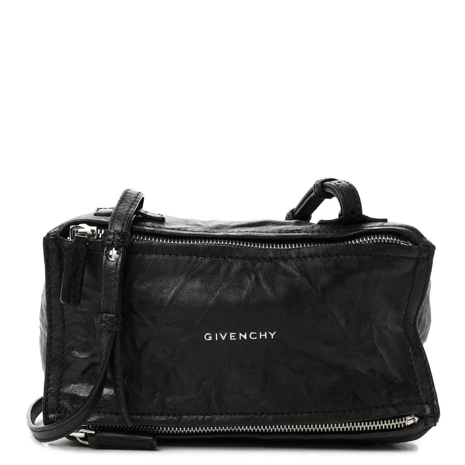 Givenchy Tumbled Sheepskin Mini Pandora Black 1 of 10