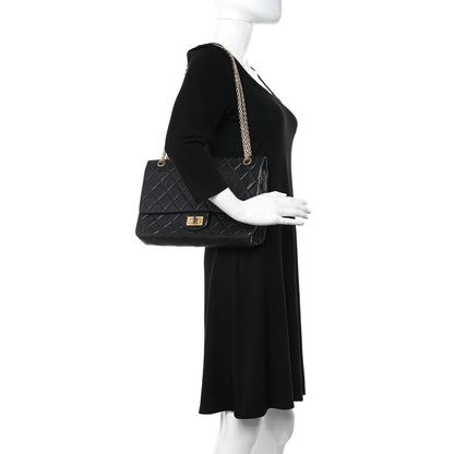 Chanel Aged Calfskin Quilted 2.55 Reissue 227 Flap Black 3 of 12