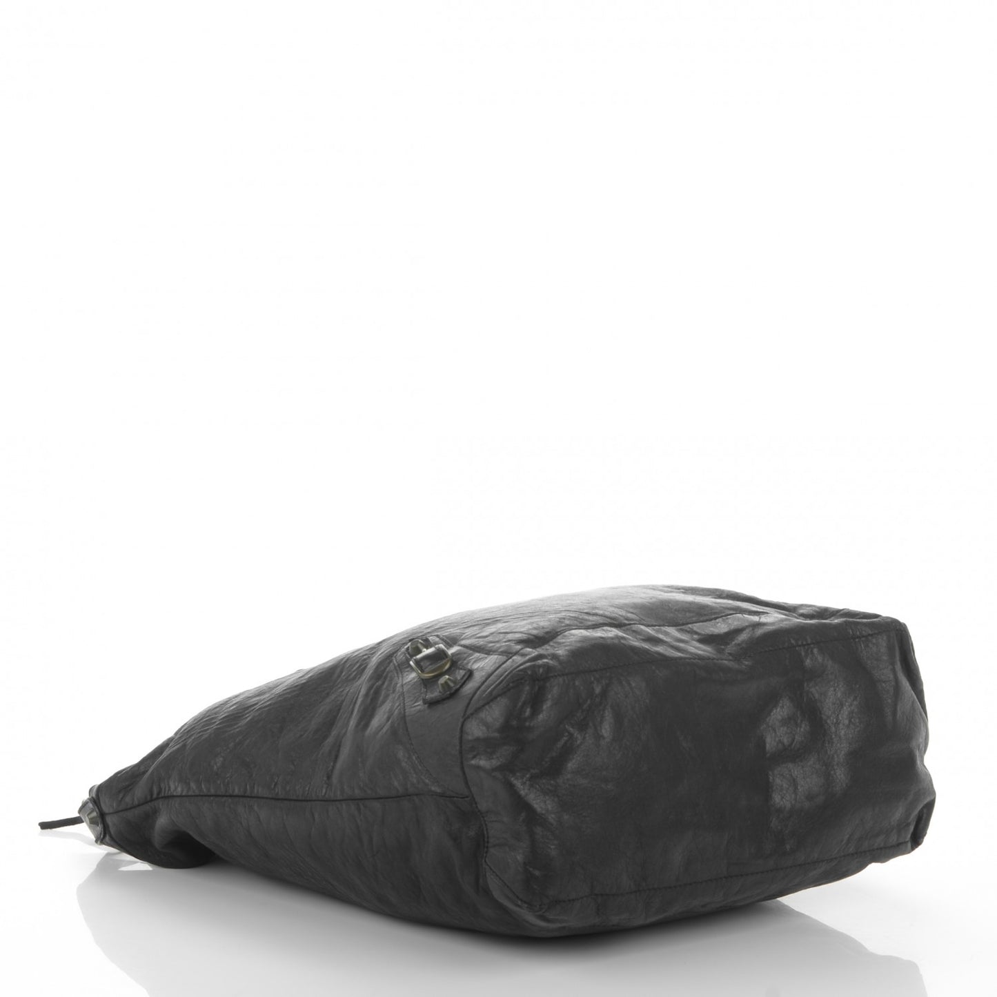 Agneau Classic Hardware Day Hobo Black