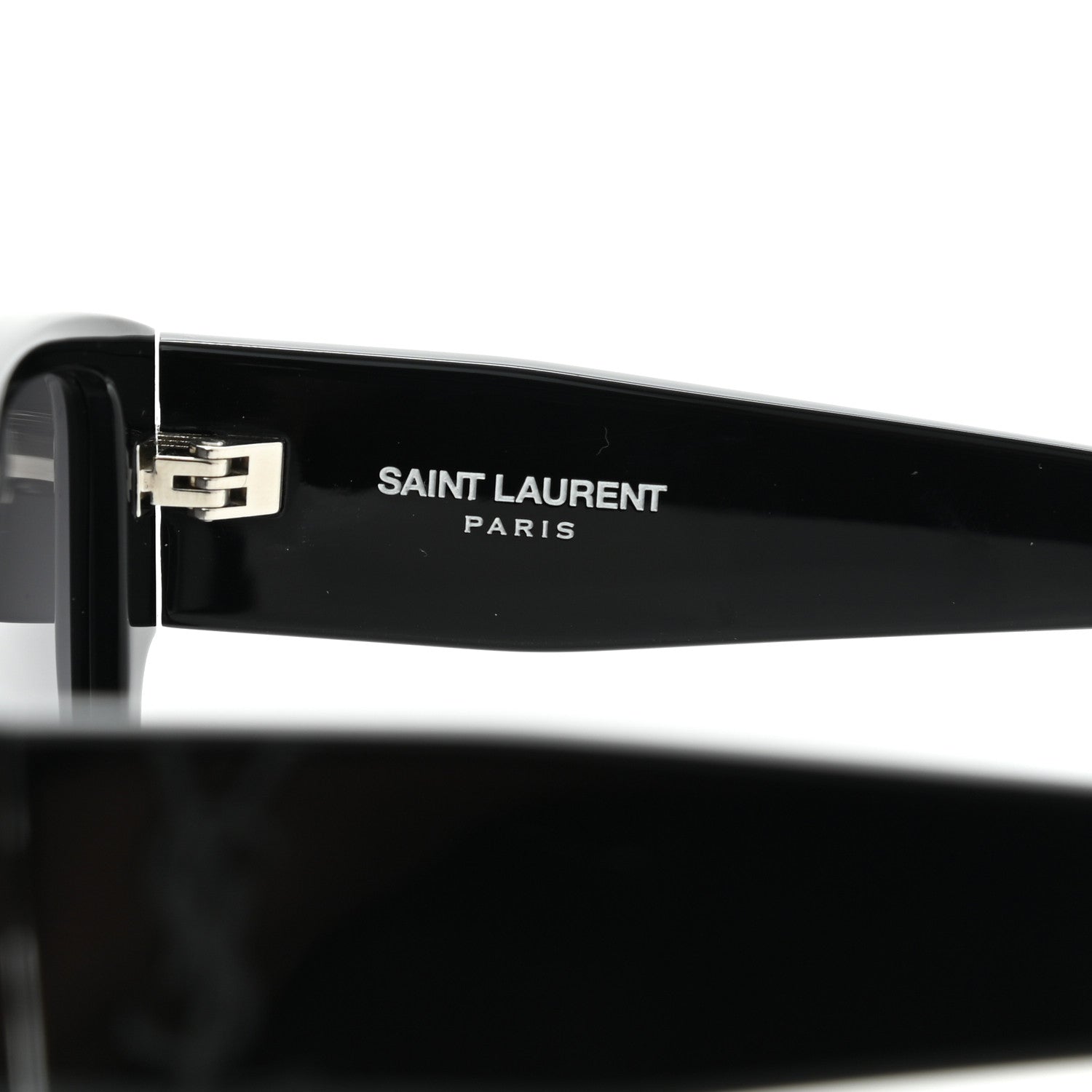 Saint Laurent Square SL M9 Sunglasses Black 7 of 8