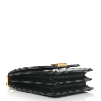 Chanel Caviar Quilted North South Boy Flap Black 4 of 12