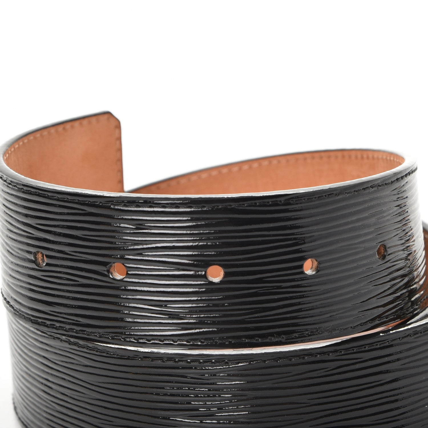 Louis Vuitton Epi Electric 40mm LV Initiales Belt 90 36 Black 4 of 10