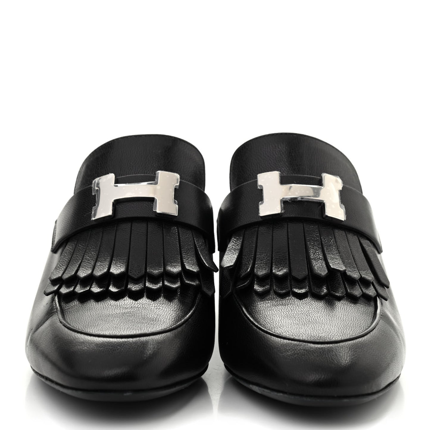 Goatskin Tuileries Mules 37 Black