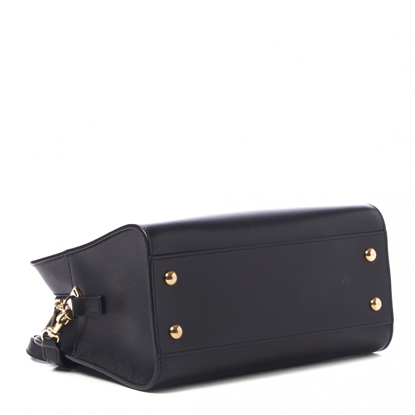 Calfskin Monogram Baby Cabas Black