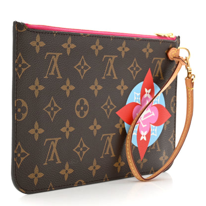 Louis Vuitton Monogram World Tour Neverfull MM GM Pochette 3 of 8