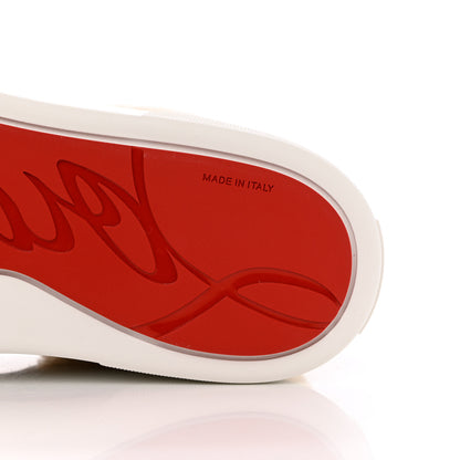 Christian Louboutin Suede Shearling Fun Vierissima Flat Sneakers 39 Atlas 7 of 8
