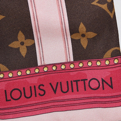 Louis Vuitton Silk Monogram Summer Trunks Bandeau Brown 4 of 8