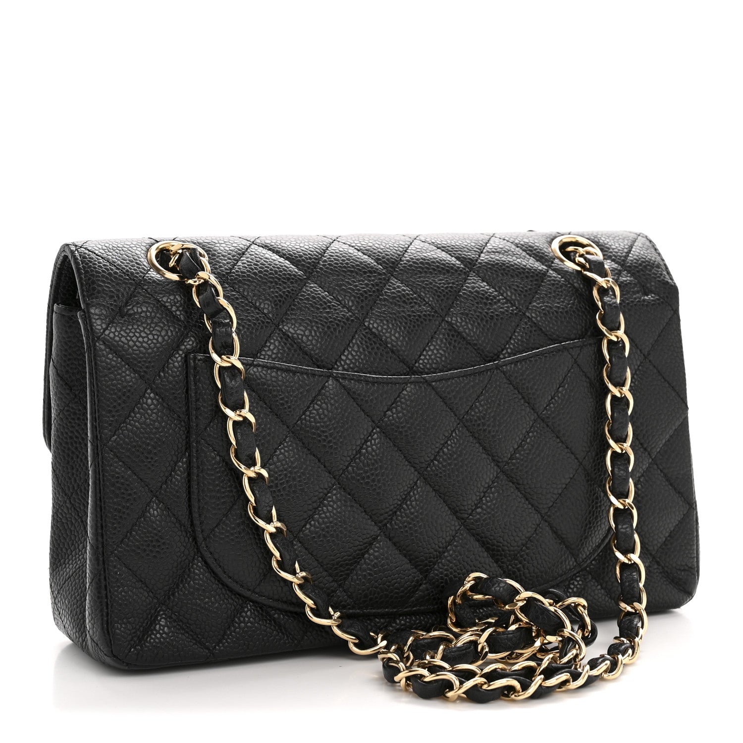Chanel Caviar Quilted Small Double Flap Black 3 of 13