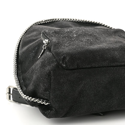 Stella McCartney Shaggy Deer Small Falabella Backpack Black 9 of 10