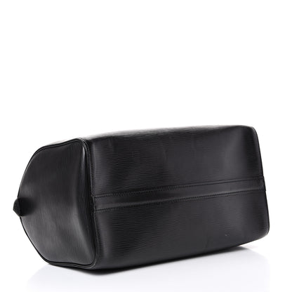 Louis Vuitton Epi Speedy 30 Black 3 of 17