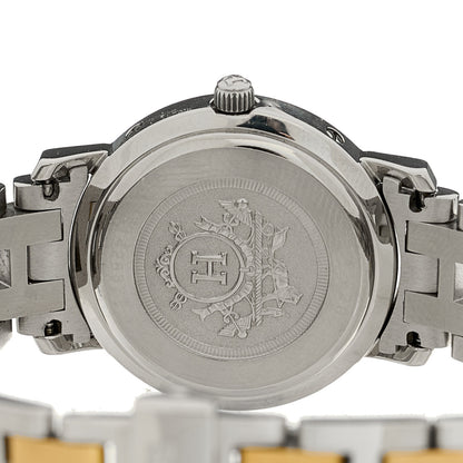 Hermes Stainless Steel 24mm Clipper Quartz Watch Gold 4 of 4
