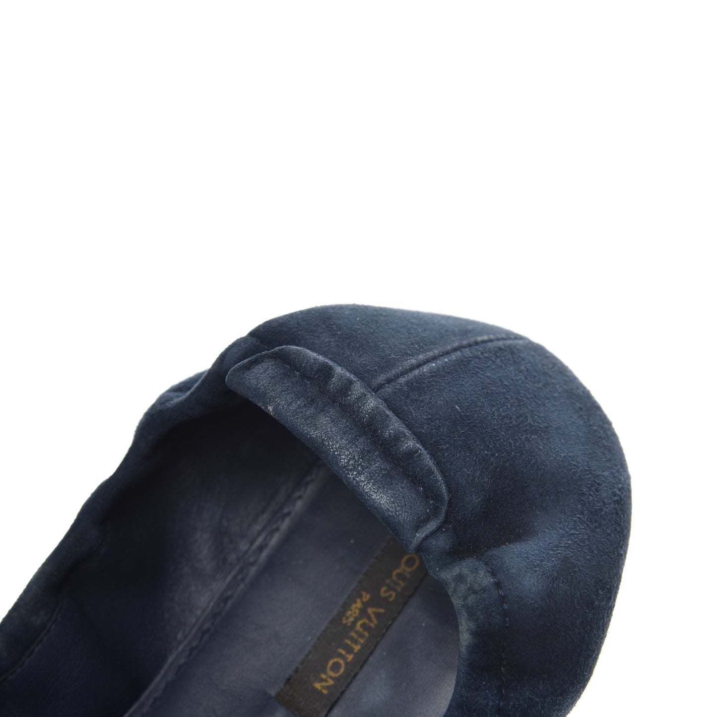 Suede S-Lock Ballerina Flats 39 Marine
