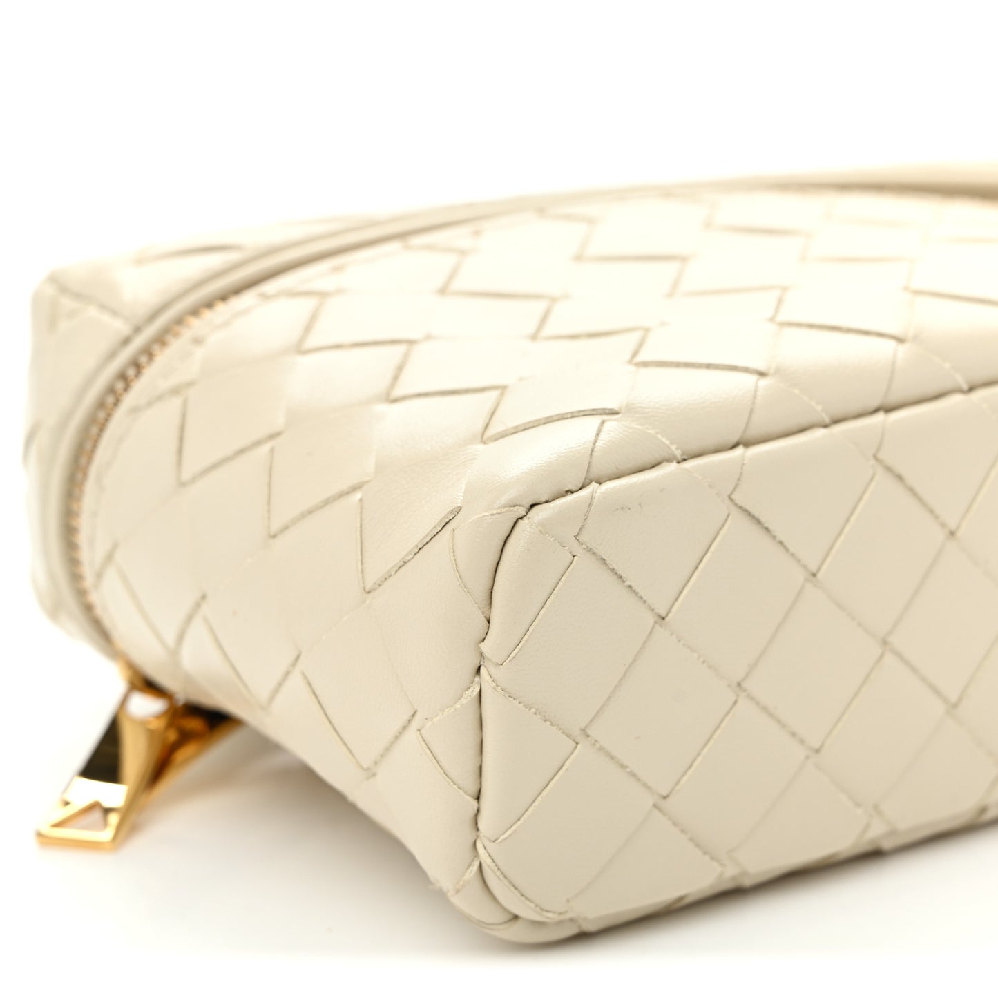 Nappa Intrecciato Bang Bang Vanity Case Sea Salt