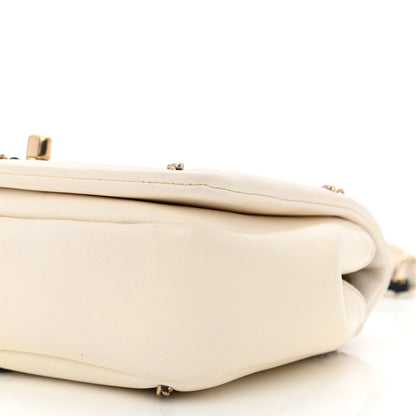 Chanel Lambskin Small Entwined Chain Flap White 10 of 12