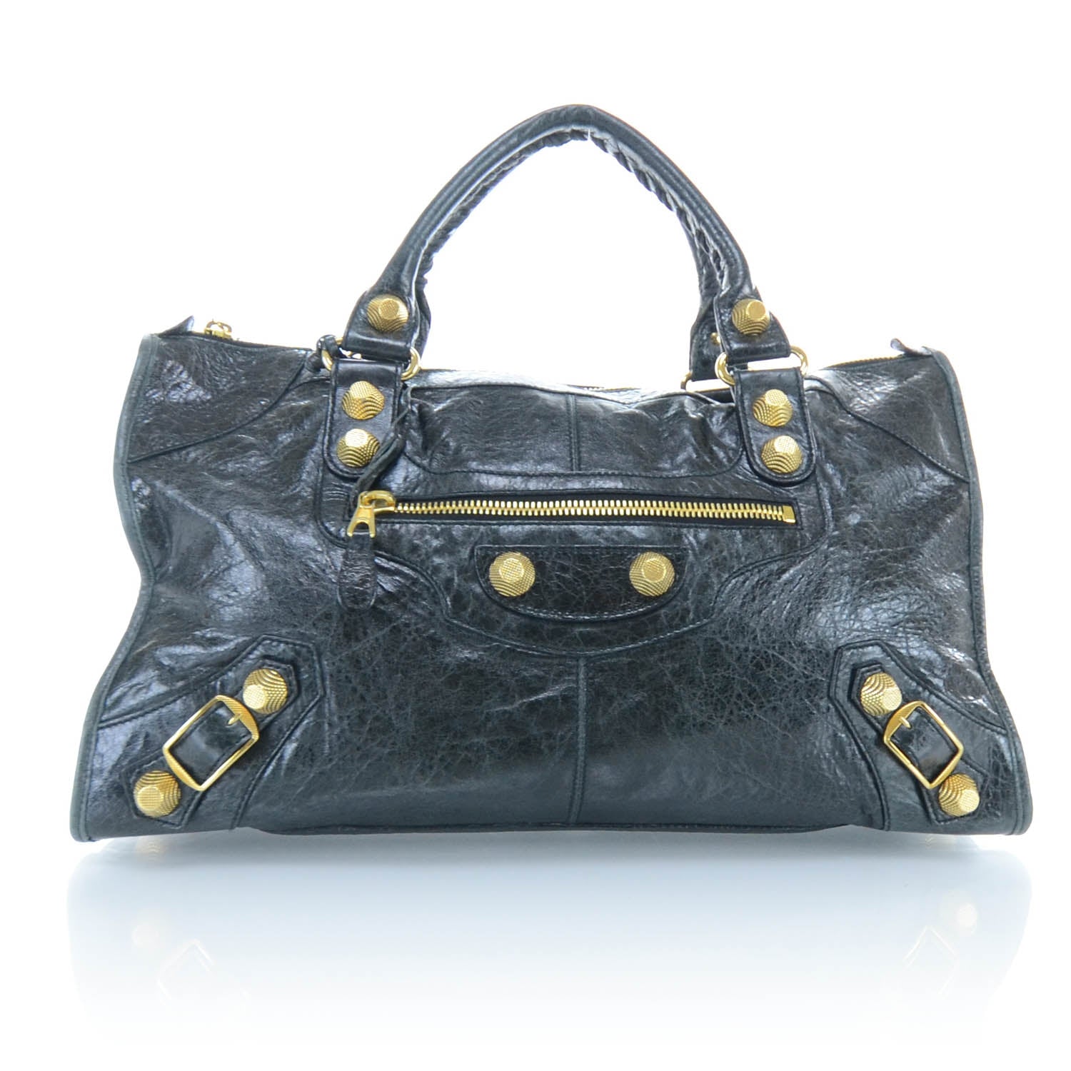 Balenciaga Agneau Giant Work Anthracite GGH 1 of 10