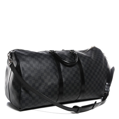 Louis Vuitton Damier Graphite Keepall Bandouliere 55 3 of 9
