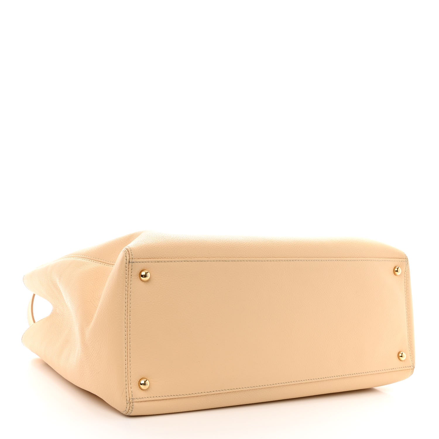 Chanel Calfskin Cerf Executive Shopper Tote Light Beige 5 of 19