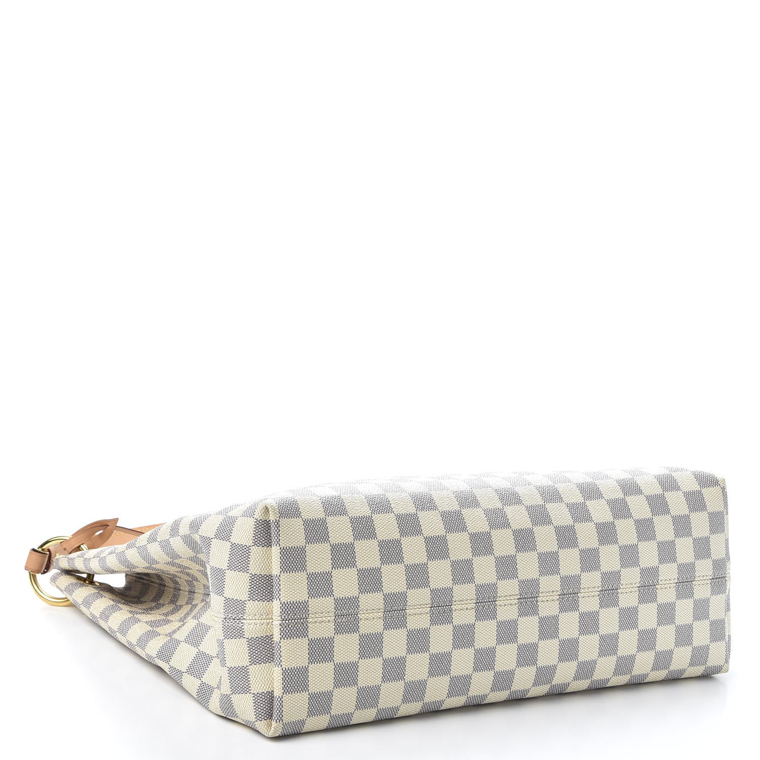 Louis Vuitton Damier Azur Graceful MM Rose Ballerine 3 of 11