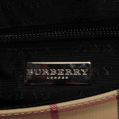 Burberry Python House Check Clutch Black 5 of 7
