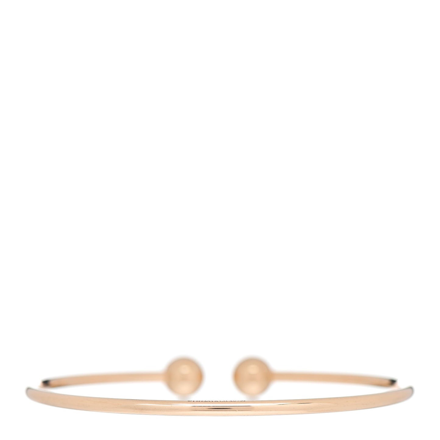 18K Rose Gold 8mm HardWear Ball Wire Bracelet