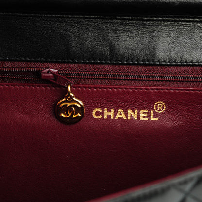 Chanel Lambskin Quilted Small Single Flap Black 5 of 8