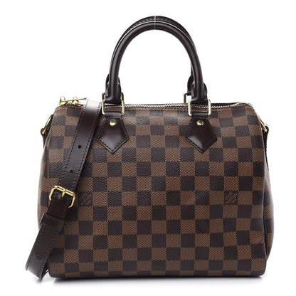 Louis Vuitton Damier Ebene Speedy Bandouliere 25 1 of 8