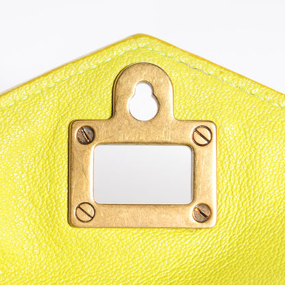 Proenza Schouler Lambskin PS1 Medium Satchel Lemon 13 of 14