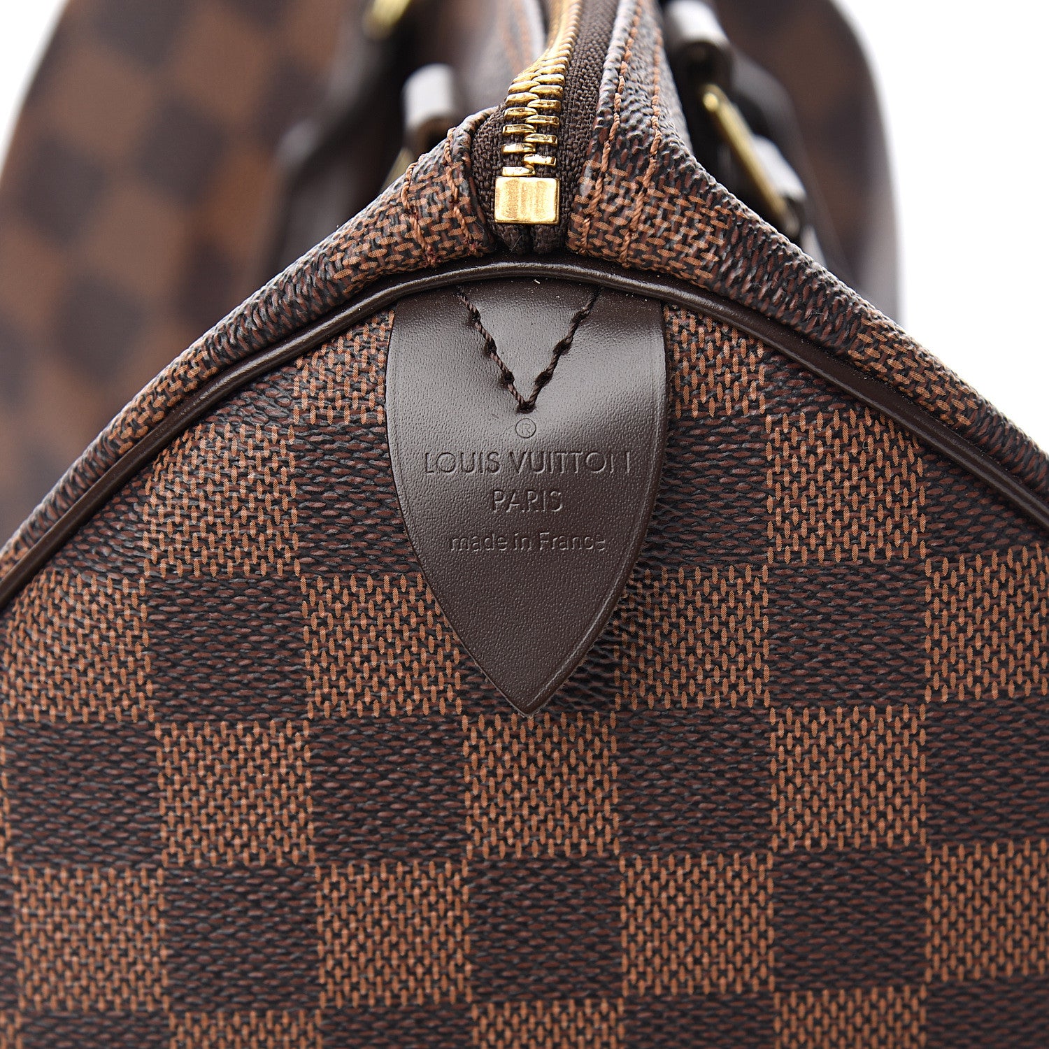 Louis Vuitton Damier Ebene Speedy 30 5 of 8