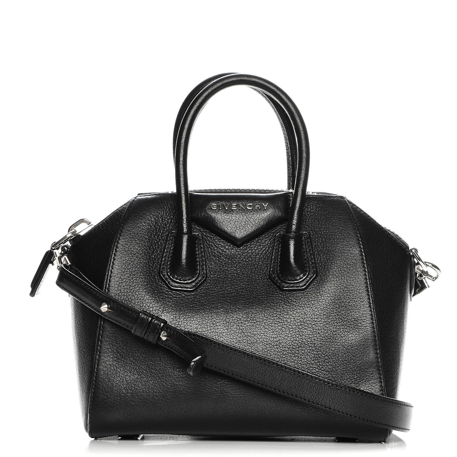 Givenchy Sugar Goatskin Mini Antigona Black 1 of 13
