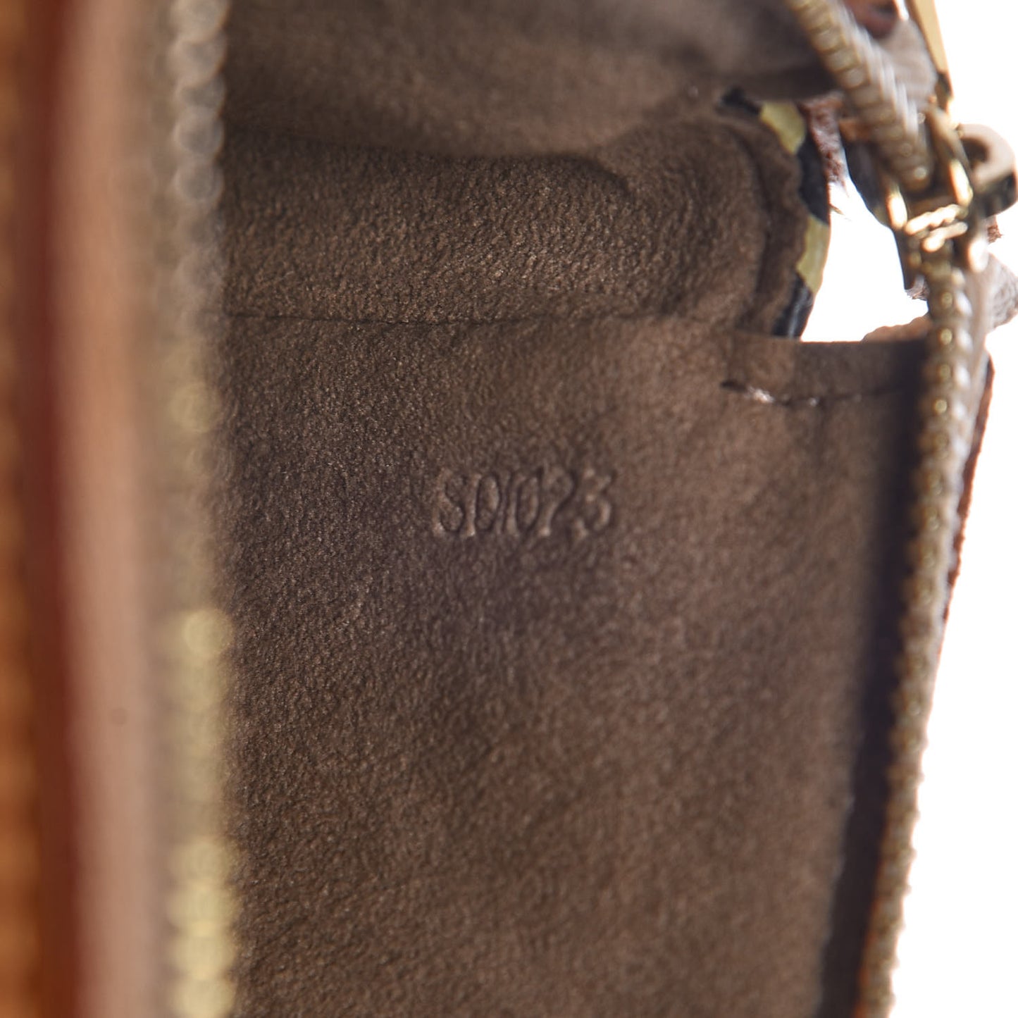 Monogram Multicolor Pochette Accessories Black
