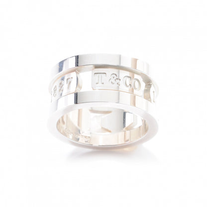 Tiffany Sterling Silver Element 1837 Ring 4.5 3 of 6