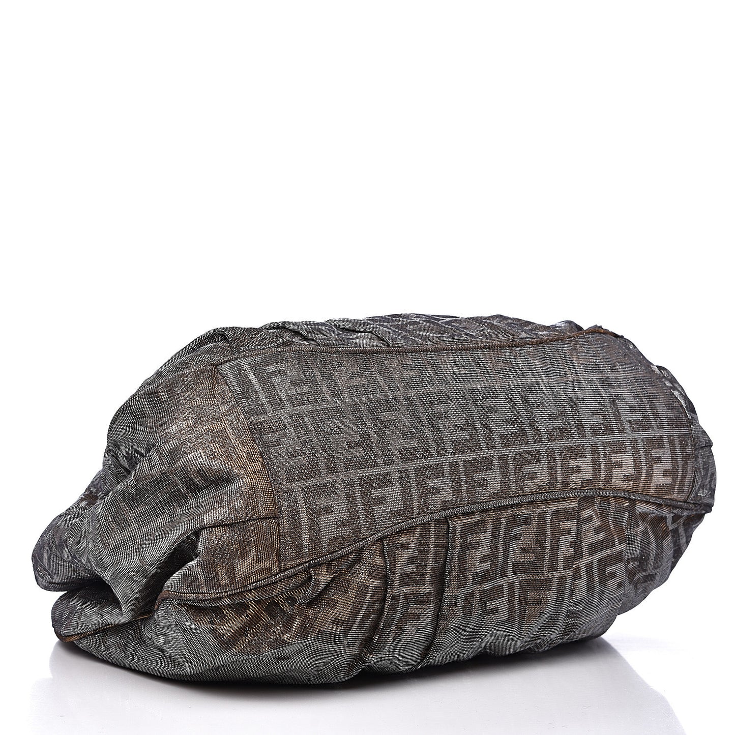 Metallic Lurex Zucca Mia Tote Brown
