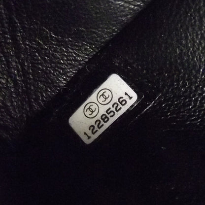 Chanel Striped Accordion Reissue Metallic Black 7 of 8