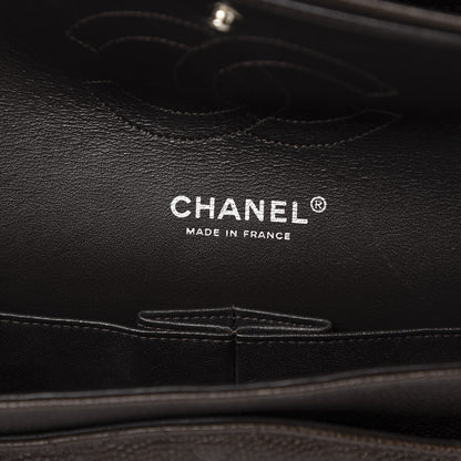 Chanel Caviar Quilted Medium Double Flap Brown 6 of 12