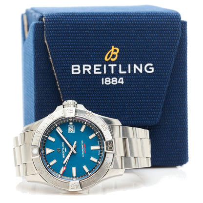 Breitling Stainless Steel 42mm Avenger Automatic Watch Blue A17328101C1A1 5 of 5