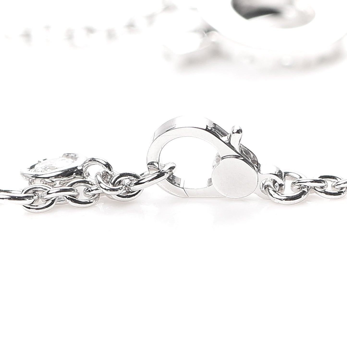 18K White Gold Diamond Finesse Bracelet ST