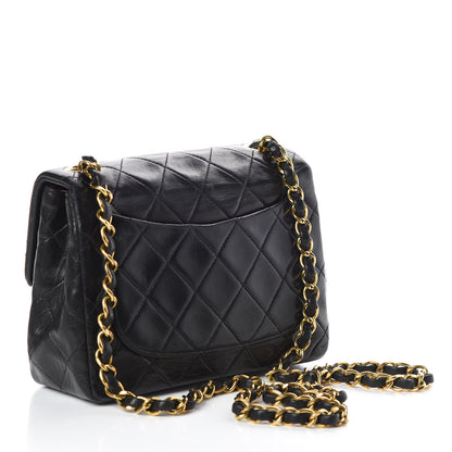 Chanel Lambskin Quilted Mini Square Flap Black 3 of 10