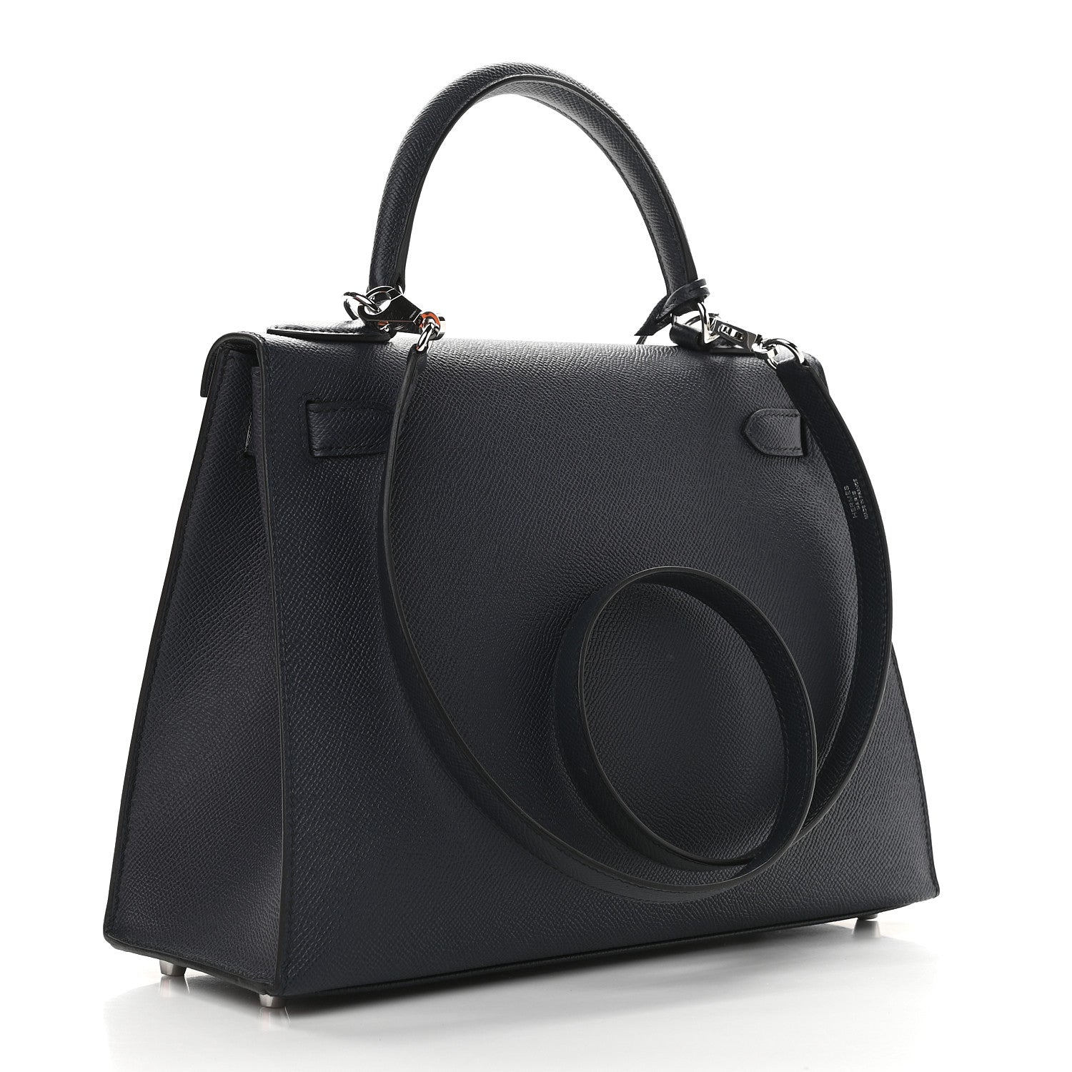 Hermes Epsom Kelly Sellier 28 Bleu Indigo 3 of 10